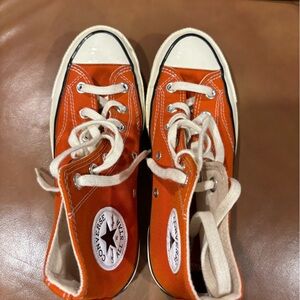 Converse Women's Orange High-Top Sneakers